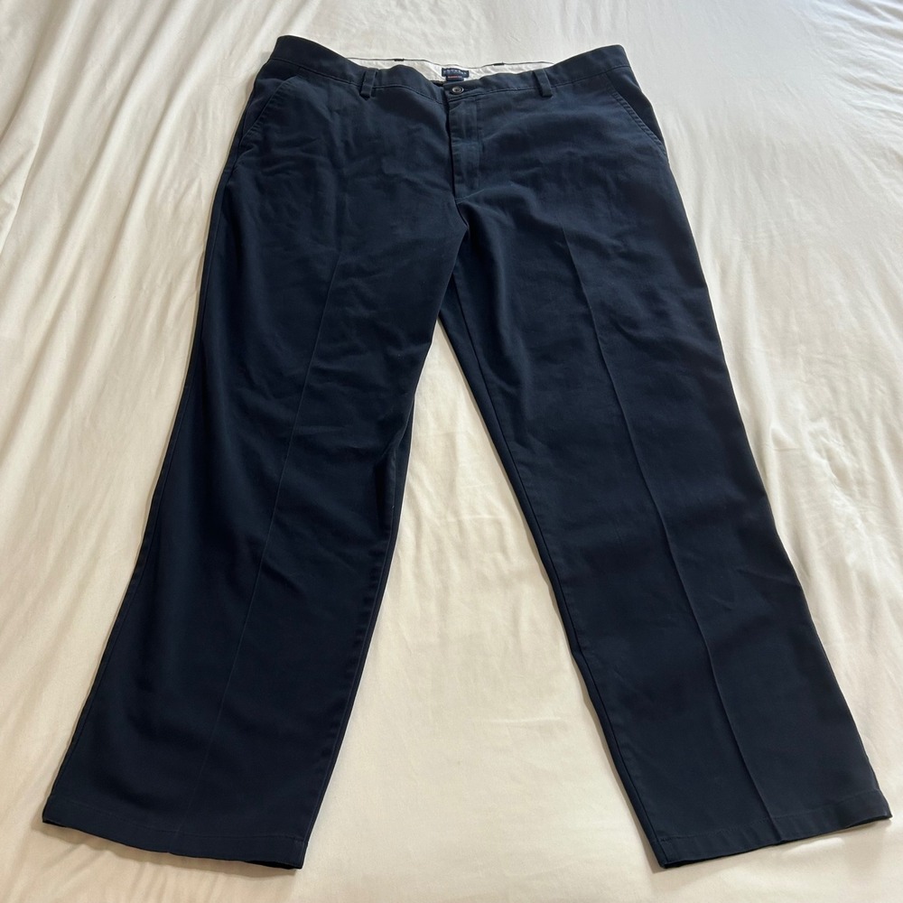 Dockers Mens Classic Fit Chino Pants Navy Blue 38x30